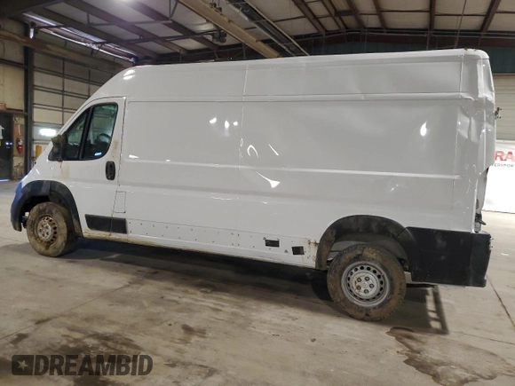 2024 Ram ProMaster Cargo Tradesman with VIN 3C6LRVDGXRE133304, listed as a Copart auction lot 49920835 with 23,133 mi miles and Salvage Title. Bid and sale history available at DreamBid. Image 2.