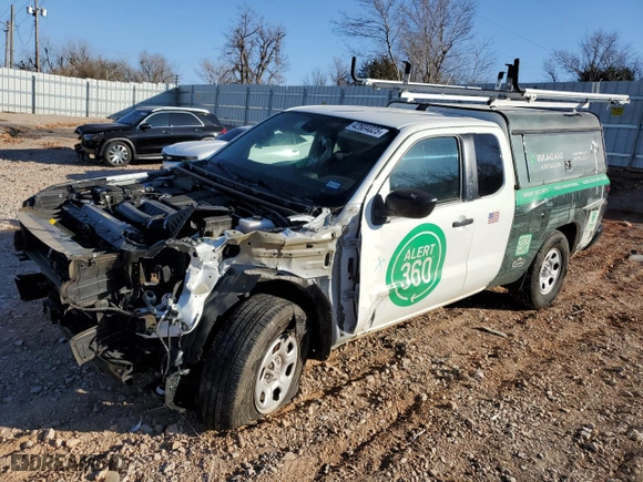 2023 Nissan Frontier S with VIN 1N6ED1CL0PN661401, listed as a Copart auction lot 42604025 with 22,198 mi miles and Salvage Title. Bid and sale history available at carsss.com. Image 1.