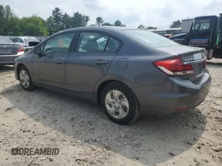 2013 Honda Civic LX z VIN 2HGFB2F56DH541964, wystawiony jako Copart lot #60200135 z przebiegiem 219 631 mil mil oraz Czysty tytuł • Clean title. Historia ofert i sprzedaży dostępna na DreamBid. Obrazek 2.