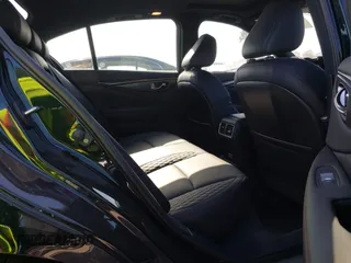 2024 Infiniti Q50 Red Sport 400 with VIN JN1FV7DP6RM660306, listed as a IAAI auction lot 42272726 with 962 mi miles and . Bid and sale history available at DreamBid. Image 8.
