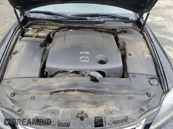 2012 Lexus IS 250 C with VIN JTHFF2C28C2522934, listed as a Copart auction lot 49918695 with 109,595 mi miles and Salvage title. Bid and sale history available at DreamBid. Image 11.