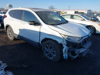 2020 Honda CR-V EX with VIN 7FARW1H58LE027145, listed as a IAAI auction lot 41420458 with 46,076 mi miles. Bid and sale history available at carsss.com. Image 1.