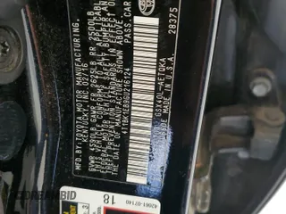 2016 Toyota Avalon Limited with VIN 4T1BK1EB9GU216124, listed as a Copart auction lot 54565495 with 192,136 mi miles and Salvage Title. Bid and sale history available at DreamBid. Image 13.