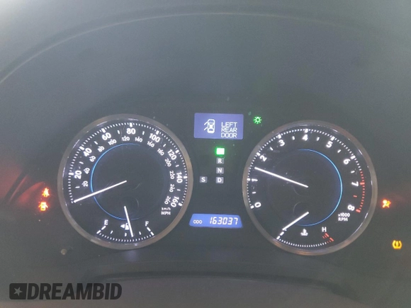 2011 Lexus IS 350 with VIN JTHBE5C29B5027271, listed as a Copart auction lot 46533325 with 163,037 mi miles and Salvage Title. Bid and sale history available at carsss.com. Image 9.
