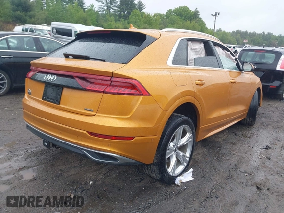 2019 Audi Q8 Prestige with VIN WA1CVAF15KD008797, listed as a IAAI auction lot 42332218 with 72,660 mi miles and . Bid and sale history available at DreamBid. Image 4.