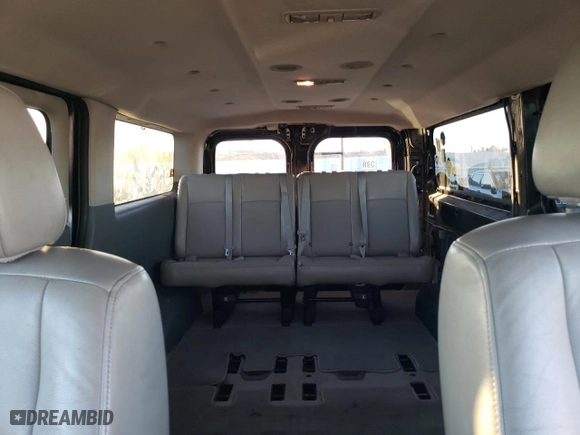 2017 Nissan NV Passenger SL with VIN 5BZAF0AA2HN851631, listed as a Copart auction lot 83672044 with 107,993 mi miles and Salvage Title. Bid and sale history available at carsss.com. Image 10.