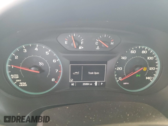 2024 Chevrolet Malibu LT with VIN 1G1ZD5ST4RF208577, listed as a Copart auction lot 56566065 with 25,994 mi miles and Clean Title. Bid and sale history available at DreamBid. Image 9.