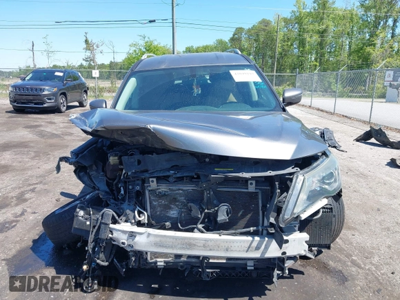 2017 Nissan Pathfinder S with VIN 5N1DR2MN3HC697212, listed as a IAAI auction lot 42049193 with 144,960 mi miles and . Bid and sale history available at DreamBid. Image 13.