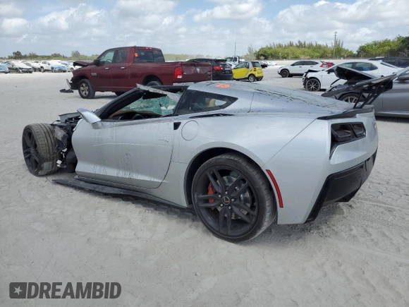 2015 Chevrolet Corvette Z51 3LT с VIN 1G1YM2D77F5100286, выставлен на аукционе Copart как лот 54350585 с пробегом Не указан миль и На запчасти • Non repairable. История ставок и продаж доступна на DreamBid. Изображение 2.