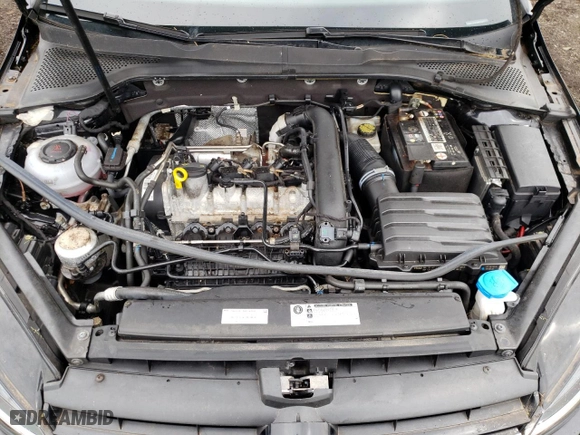 2019 Volkswagen Golf S with VIN 3VWW57AU7KM022452, listed as a Copart auction lot 53365155 with 19,972 mi miles and Salvage Title. Bid and sale history available at carsss.com. Image 11.