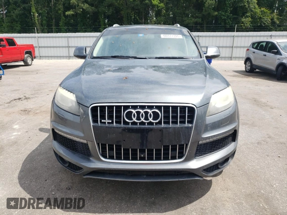 2014 Audi Q7 S line Prestige with VIN WA1DGAFE8ED007147, listed as a Copart auction lot 60311395 with 176,541 mi miles and Salvage title. Bid and sale history available at DreamBid. Image 5.