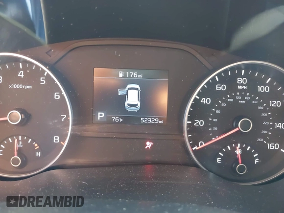 2021 Kia Sportage EX with VIN KNDPN3AC1M7889706, listed as a IAAI auction lot 41948559 with 52,329 mi miles and . Bid and sale history available at DreamBid. Image 7.