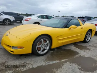 2003 Chevrolet Corvette with VIN 1G1YY22G235104779, listed as a Copart auction lot 74738904 with 0 mi miles and Salvage Title. Bid and sale history available at carsss.com. Image 1.