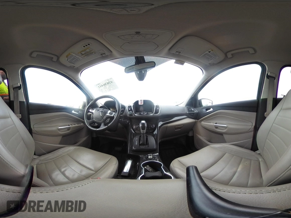 2014 Ford Escape Titanium with VIN 1FMCU9J98EUD73818, listed as a IAAI auction lot 42036442 with 129,794 mi miles. Bid and sale history available at carsss.com. Image 18.