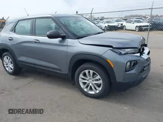 2021 Chevrolet TrailBlazer LS with VIN KL79MMS23MB014435, listed as a IAAI auction lot 41856767 with 66,129 mi miles. Bid and sale history available at carsss.com. Image 1.