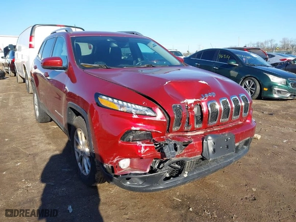 2016 Jeep Cherokee Latitude with VIN 1C4PJMCS2GW331492, listed as a IAAI auction lot 41747216 with 131,262 mi miles. Bid and sale history available at carsss.com. Image 1.
