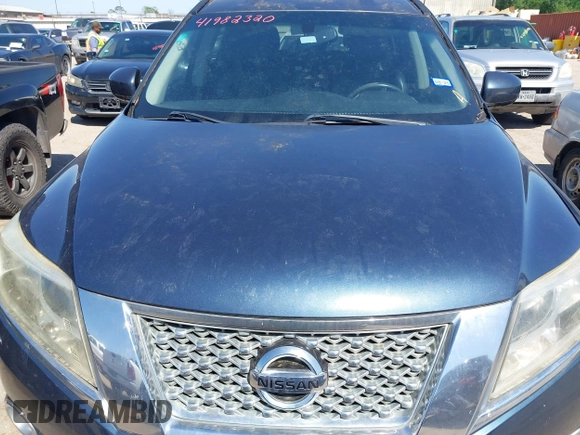 2014 Nissan Pathfinder SV with VIN 5N1AR2MN9EC687010, listed as a IAAI auction lot 41982320 with 173,138 mi miles. Bid and sale history available at carsss.com. Image 10.
