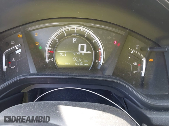 2019 Honda CR-V LX with VIN 2HKRW5H37KH415257, listed as a IAAI auction lot 41879318 with 156,721 mi miles. Bid and sale history available at carsss.com. Image 16.