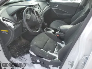 2014 Hyundai Santa Fe Sport with VIN 5XYZUDLB7EG231477, listed as a Copart auction lot 45111635 with 0 mi miles and Salvage Title. Bid and sale history available at carsss.com. Image 7.