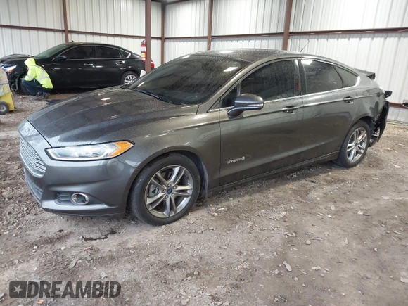 2015 Ford Fusion SE Hybrid with VIN 3FA6P0LU6FR248904, listed as a IAAI auction lot 41556607 with 224,799 mi miles. Bid and sale history available at carsss.com. Image 17.