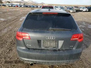 2011 Audi A3 Premium Plus with VIN WAUKJAFM0BA037209, listed as a Copart auction lot 80162204 with 96,964 mi miles and Salvage title. Bid and sale history available at DreamBid. Image 6.