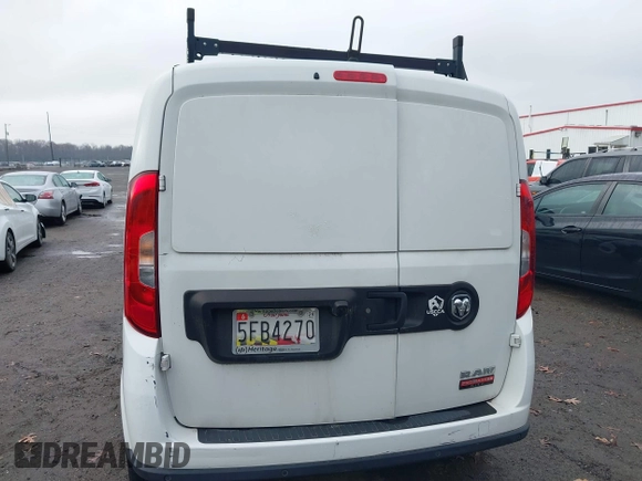 2022 Ram ProMaster City Cargo with VIN ZFB636VP4N6W08900, listed as a IAAI auction lot 40868566 with Not Provided miles and . Bid and sale history available at DreamBid. Image 15.