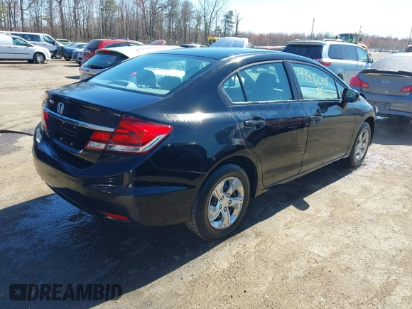 2014 Honda Civic LX z VIN 19XFB2F58EE219578, wystawiony jako IAAI lot #41816048 z przebiegiem 109 611 mil mil oraz . Historia ofert i sprzedaży dostępna na DreamBid. Obrazek 4.