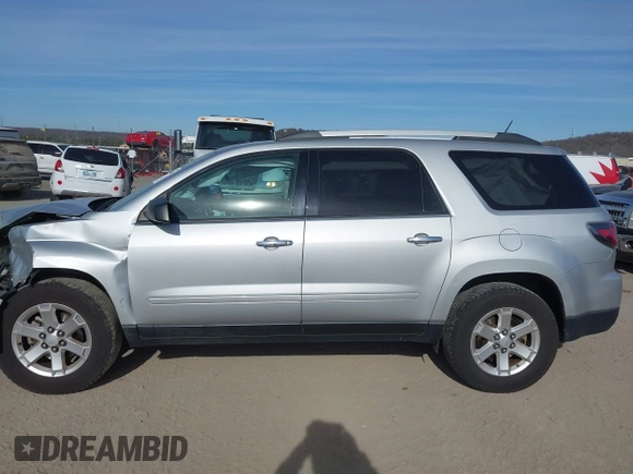 2016 GMC Acadia SLE with VIN 1GKKRNED0GJ243419, listed as a IAAI auction lot 41066066 with 123,933 mi miles and . Bid and sale history available at DreamBid. Image 14.