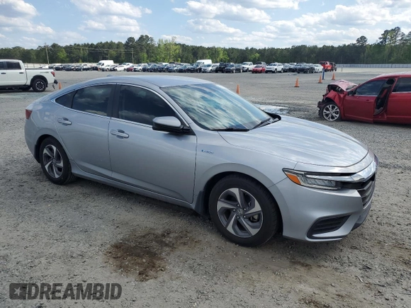 2019 Honda Insight EX z VIN 19XZE4F5XKE018339, wystawiony jako Copart lot #52881205 z przebiegiem 64 013 mil mil oraz Szkoda całkowita • Salvage title. Historia ofert i sprzedaży dostępna na DreamBid. Obrazek 4.