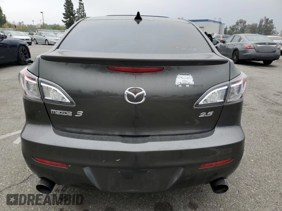 2010 Mazda 3 S Sport with VIN JM1BL1S53A1313313, listed as a Copart auction lot 85247594 with Not Provided miles and Salvage Title. Bid and sale history available at DreamBid. Image 6.
