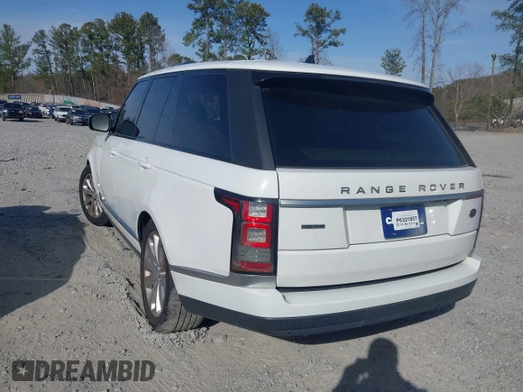 2016 Land Rover Range Rover HSE with VIN SALGS2KF8GA250296, listed as a IAAI auction lot 41716801 with 166,302 mi miles and . Bid and sale history available at DreamBid. Image 3.