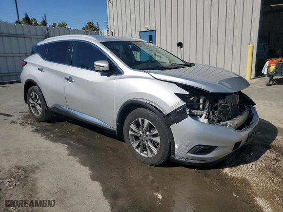 2016 Nissan Murano SL with VIN 5N1AZ2MH2GN144521, listed as a Copart auction lot 74675954 with 105,166 mi miles and Clean Title. Bid and sale history available at carsss.com. Image 4.