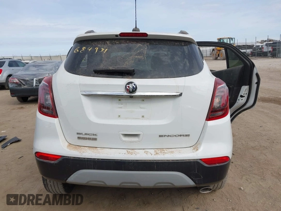 2018 Buick Encore Preferred with VIN KL4CJASB3JB548931, listed as a IAAI auction lot 41888684 with 41,323 mi miles. Bid and sale history available at carsss.com. Image 17.