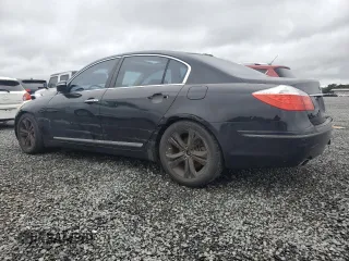 2009 Hyundai Genesis with VIN KMHGC46F19U045202, listed as a Copart auction lot 74543594 with 135,170 mi miles and Salvage Title. Bid and sale history available at carsss.com. Image 2.