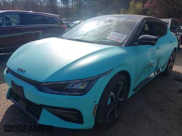 2022 Kia EV6 GT-Line with VIN KNDC4DLC5N5027803, listed as a IAAI auction lot 40786856 with 46,983 mi miles and . Bid and sale history available at DreamBid. Image 17.