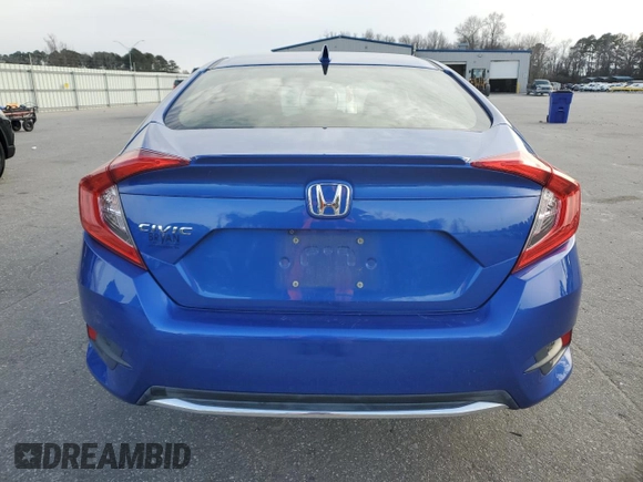 2019 Honda Civic Sedan EX with VIN JHMFC1F38KX004640, listed as a Copart auction lot 48325645 with 137,821 mi miles and Salvage Title. Bid and sale history available at carsss.com. Image 6.