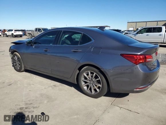 2018 Acura TLX w/Technology Pkg with VIN 19UUB1F57JA005679, listed as a Copart auction lot 87848785 with 0 mi miles and Salvage Title. Bid and sale history available at carsss.com. Image 2.