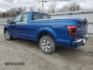 2017 Ford F-150 XL with VIN 1FTEX1C80HKC89714, listed as a Copart auction lot 47952195 with 84,123 mi miles and Salvage Title. Bid and sale history available at carsss.com. Image 2.