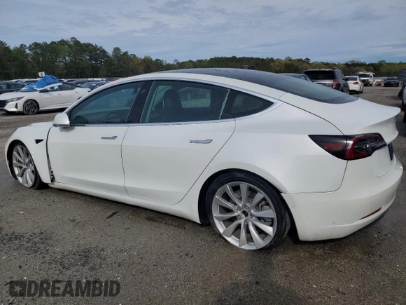 2019 Tesla Model 3 Long Range with VIN 5YJ3E1EB2KF429501, listed as a Copart auction lot 50516465 with 88,353 mi miles and Clean Title. Bid and sale history available at carsss.com. Image 2.