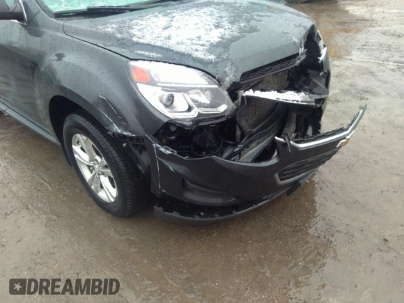 2017 Chevrolet Equinox LS with VIN 2GNALBEK4H1588428, listed as a IAAI auction lot 41728660 with 126,610 mi miles and . Bid and sale history available at carsss.com. Image 6.
