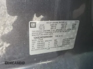 2016 Chevrolet Suburban LTZ with VIN 1GNSCJKC5GR363954, listed as a Copart auction lot 50562365 with 189,077 mi miles and Salvage title. Bid and sale history available at DreamBid. Image 13.