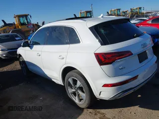 2022 Audi Q5 Premium Plus z VIN WA1BBAFY0N2078094, wystawiony jako IAAI lot #42061485 z przebiegiem 23 152 mil mil oraz . Historia ofert i sprzedaży dostępna na DreamBid. Obrazek 3.