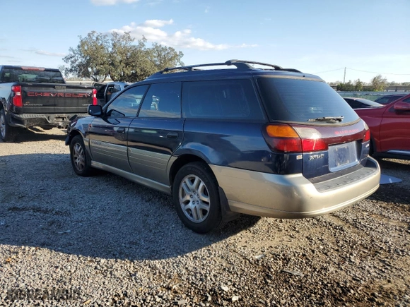 2004 Subaru Legacy Wagon (Natl) Outback with VIN 4S3BH675547641583, listed as a Copart auction lot 46250505 with 63,490 mi miles and Salvage Title. Bid and sale history available at carsss.com. Image 2.
