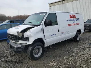 2003 Ford Econoline Cargo with VIN 1FTNE24LX3HA35013, listed as a Copart auction lot 79853424 with 174,607 mi miles and Salvage Title. Bid and sale history available at DreamBid. Image 1.