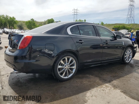 2010 Lincoln MKS EcoBoost with VIN 1LNHL9FT3AG615548, listed as a Copart auction lot 58536075 with 35,422 mi miles and Salvage title. Bid and sale history available at DreamBid. Image 3.