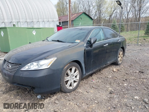 2007 Lexus ES 350 with VIN JTHBJ46G772006697, listed as a IAAI auction lot 42083519 with 153,752 mi miles. Bid and sale history available at carsss.com. Image 13.