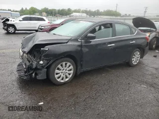 2019 Nissan Sentra S z VIN 3N1AB7AP2KY222568, wystawiony jako Copart lot #56945165 z przebiegiem 68 185 mil mil oraz Szkoda całkowita • Salvage title. Historia ofert i sprzedaży dostępna na DreamBid. Obrazek 1.
