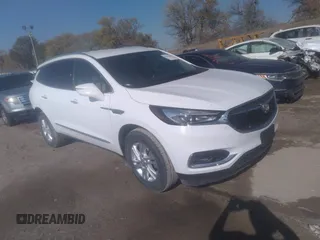 2019 Buick Enclave Essence with VIN 5GAEVAKW3KJ270465, listed as a IAAI auction lot 40651403 with 56,557 mi miles and . Bid and sale history available at carsss.com. Image 1.