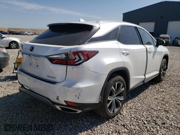 2021 Lexus RX with VIN 2T2HZMAA8MC208495, listed as a Copart auction lot 51722672 with 18,732 mi miles. Bid and sale history available at carsss.com. Image 4.