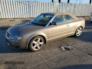 2004 Audi A4 3.0L with VIN WAUAT48H24K001168, listed as a Copart auction lot 88371355 with 116,889 mi miles and Salvage Title. Bid and sale history available at carsss.com. Image 1.